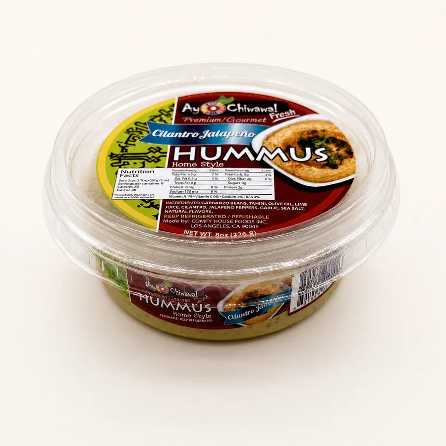Cilantro Jalapeño Hummus